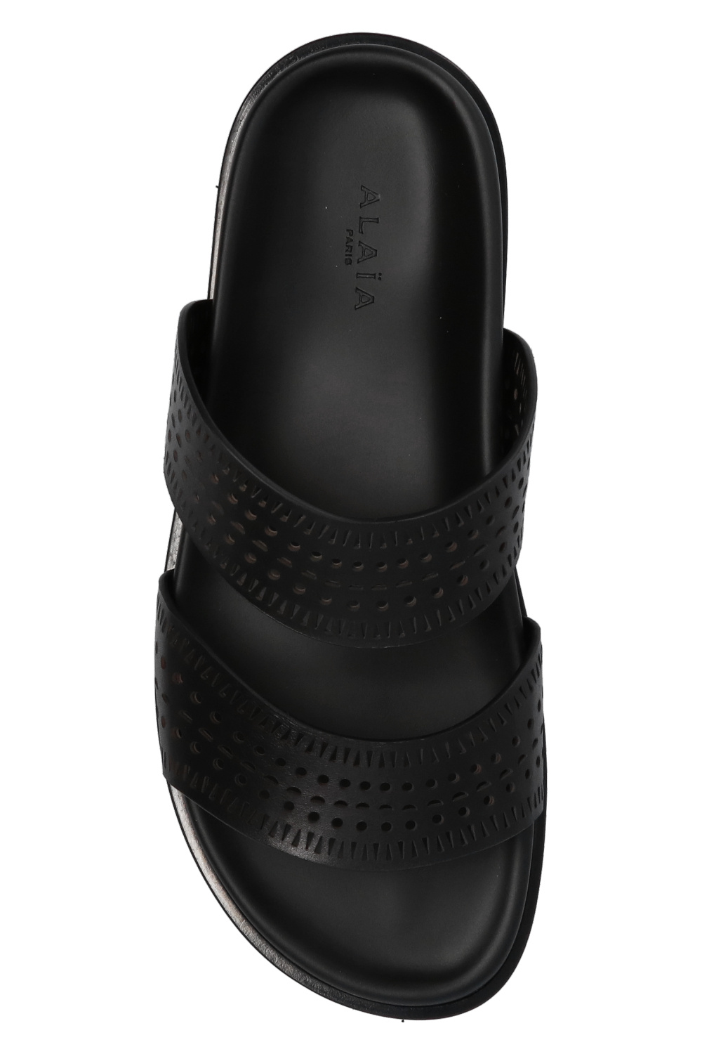 SchaferandweinerShops Japan - Leather slides Alaia - T-bar